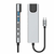 TECH-PROTECT HB02 HUB adapter USB-C - 2x USB/HDMI 4K/RJ45/USB-C 100W, siva