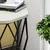 Hanah Home Klub sto Sofya, 46x57x46 cm, Krem