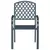 Vrtna stolica 4 pcs Antracit 56 x 65 x 89 cm Čelik