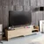 Hanah Home TV Komoda Parion, 165x41x35 cm, Belo-Bež