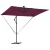 Suncobran S LED lampica Bordeaux Crvena 294 x 200 x 270 cm