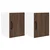Ormar za Zid LUCCA 2 pcs Smeđi hrast 30 x 31 x 40 cm