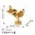 Aberto Design Dekorativna figura Yak-033-C, 30x32x9 cm