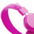 Slusalice Extra Bass EP05 tamno roze