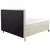 Esposa BOXSPRING POSTELJA 160 cm  x 200 cm , tekstil barve šampanjca