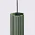 Sollux SL.1613 - Luster na sajli KARBON 3xGU10/10W/230V zelena