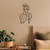 WALLXPERT Zidna dekoracija Woman Silhouette APT594MS