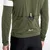 Dres Rapha Mens Core Thermal Long Sleeve Jersey Dark Green/ White L