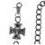 Verižica Skull And Bones Cross - PSY1160
