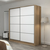 Hanah home Ormar Kale 180x210x52cm Belo-Bež