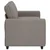 vidaXL Dvosed kavč taupe 180x77x82 cm blago