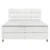 Esposa BOXSPRING POSTELJA 180 cm x 200 cm , tekstil bela