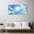 tulup.si Slika na steklu Blue sky sun oblaki 120x60 cm 2 obešalnika