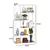 Hanah Home Polica za knjige By-30, 90x172x30 cm, Bela