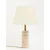 Opviq Stona lampa Meya, Krem