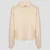 Lacoste Sweatshirt polo en interlock côtelé avec étiquette Bež
