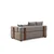 Atelier del Sofa Ugaona garnitura Gondol 105x70x105cm Siva