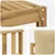 Set vanjskih sofa s jastukom 5 pcs Bijela i bež Poliester
