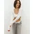 Embody Ženski top Emily, Beli