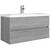 Den Omarica za umivalnik siva sonoma 90x38,5x45 cm konstruir