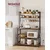 Songmics Kuhinjska polica 40x100x170 cm rjava