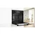Bosch Ugradna rerna HBA574BB3, Multifunkcionalna, 71L, Crna