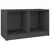 Den TV omarica siva 70x33x42 cm trdna borovina