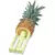 Fackelmann Sekač za ananas