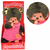 Plišana igračka Monchhichi Fluffy girl - Majmunčica, 20 cm