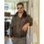 MARIO ZENETTI Muška kožna jakna Francesco, Braon