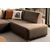 Atelier del Sofa Ugaona garnitura na razvlačenje S-Loft Right, 206 x 290 x 90 cm, Braon