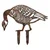 Aberto Design Dekorativna figura Goose -A 02, 44x50 cm, 1.5 mm