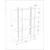 Hanah Home Polica za kuću Moss, 160x180x29,6 cm, Smeđa