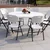 ePRO sklopivi baštenski sto O122 74cm, metal-plastika