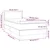 shumee Box spring postelja z vzmetnico črn 90x190 cm blago