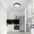 Rabalux LED plafonjera sa daljinskim Smart, WiFi, 36W, 3000-6000K, 42cm, IP44, Crna
