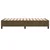 Vidaxl Box spring posteljni okvir temno rjav 90x190 cm blago