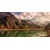 Slika jezero v gorah - 120x60