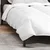 Vidaxl Odeja Bela 140 x 200 cm Perje