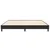 Vidaxl Box Spring postelja brez vzmetnico črna 200x210 cm Velvet