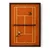 WallXpert uramljena MDF slika 3752KACT-014, teniski teren od šljake sa dva igrača, pogled odozgo, 37 x 52 cm