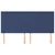 Vidaxl vidaXL Vzglavja za posteljo, 4 kosi, modra, 80x5x78/88 cm, blago