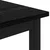 Kava Stol Crni hrast 80 x 80 x 45 cm Konstruirano drvo
