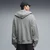 PUMA KING Full-Zip Oversized Jacket Men, Clothing, Medium Gray Heather, XS