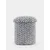 Hanah Home puf Alpaka, 33 cm, sivi
