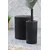 Lessentiel Maison Set dodataka za kupatilo PZR-062, Crni