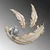 Aberto Design Set zidne dekoracije Love Birds - 2, 41x21x4, 26x8x2 cm, 3 komada, Krem