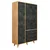Hanah home Ormar Chunky 120x187x52cm Hrast-Tamnosivi