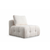 ATELIER DEL SOFA Amaris 3 Seater White sofa sa 3 sedišta