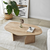 HANAH HOME Sto za dnevnu sobu Rock Sapphire Oak